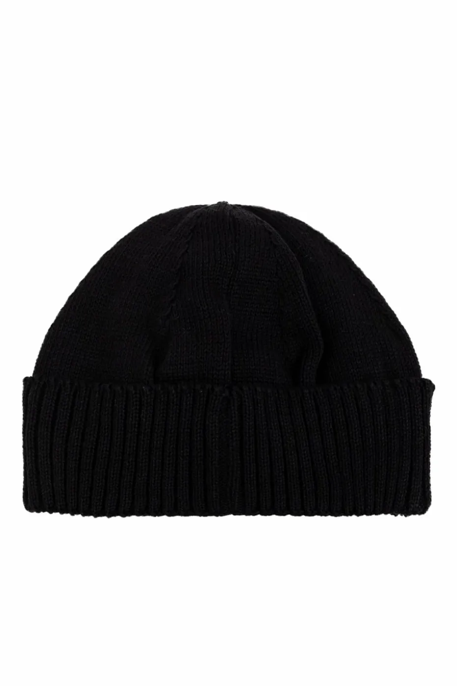 Emporio Armani CZARNY Czapka z naszywką z logo