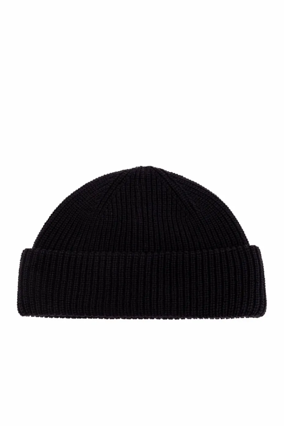 Emporio Armani CZARNY Czapka z naszywką z logo