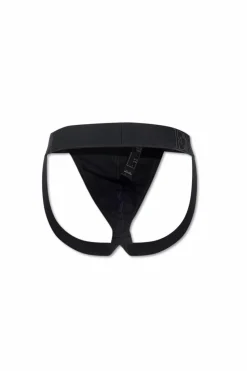 Emporio Armani CZARNY Jackstrap z logo
