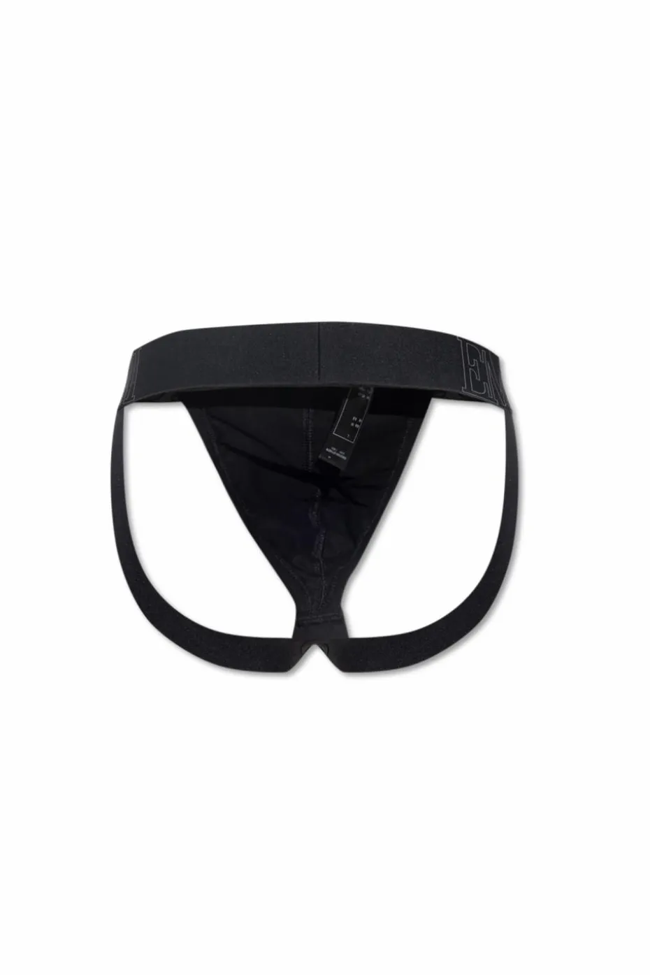 Emporio Armani CZARNY Jackstrap z logo