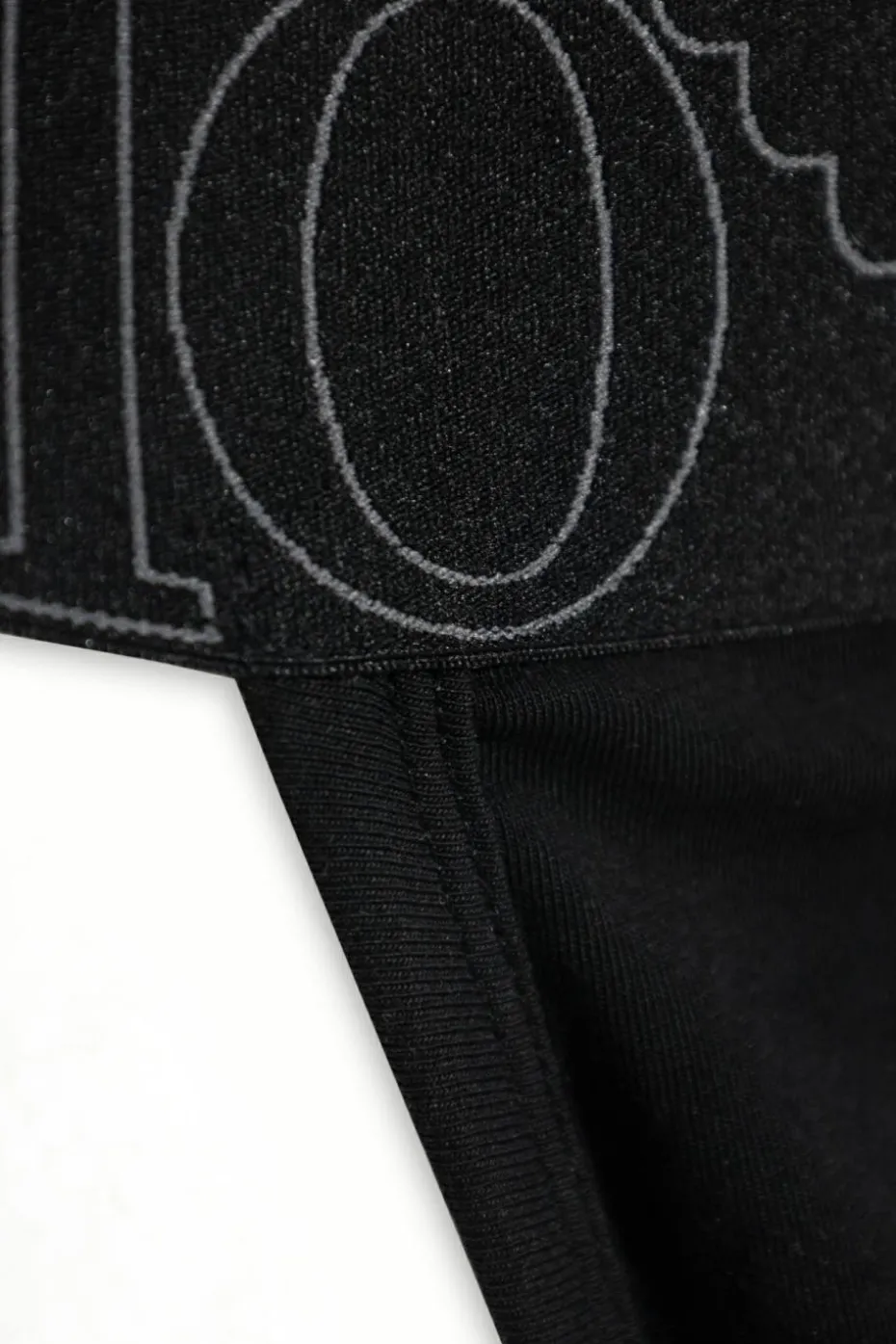 Emporio Armani CZARNY Jackstrap z logo