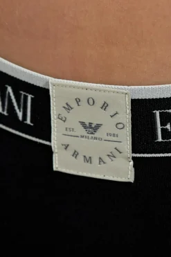 Emporio Armani CZARNY Komplet: biustonosz i figi