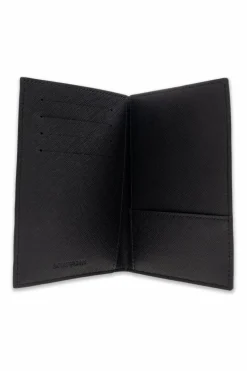 Emporio Armani CZARNY Składne etui na dokumenty
