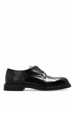 Emporio Armani CZARNY Skórzane buty typu ‘derby’