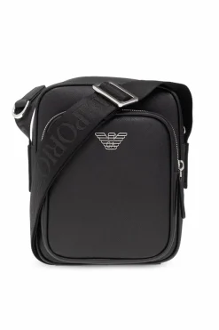 Emporio Armani CZARNY Torba z kolekcji ‘Sustainability’