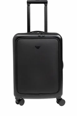 Emporio Armani CZARNY Walizka na kółkach