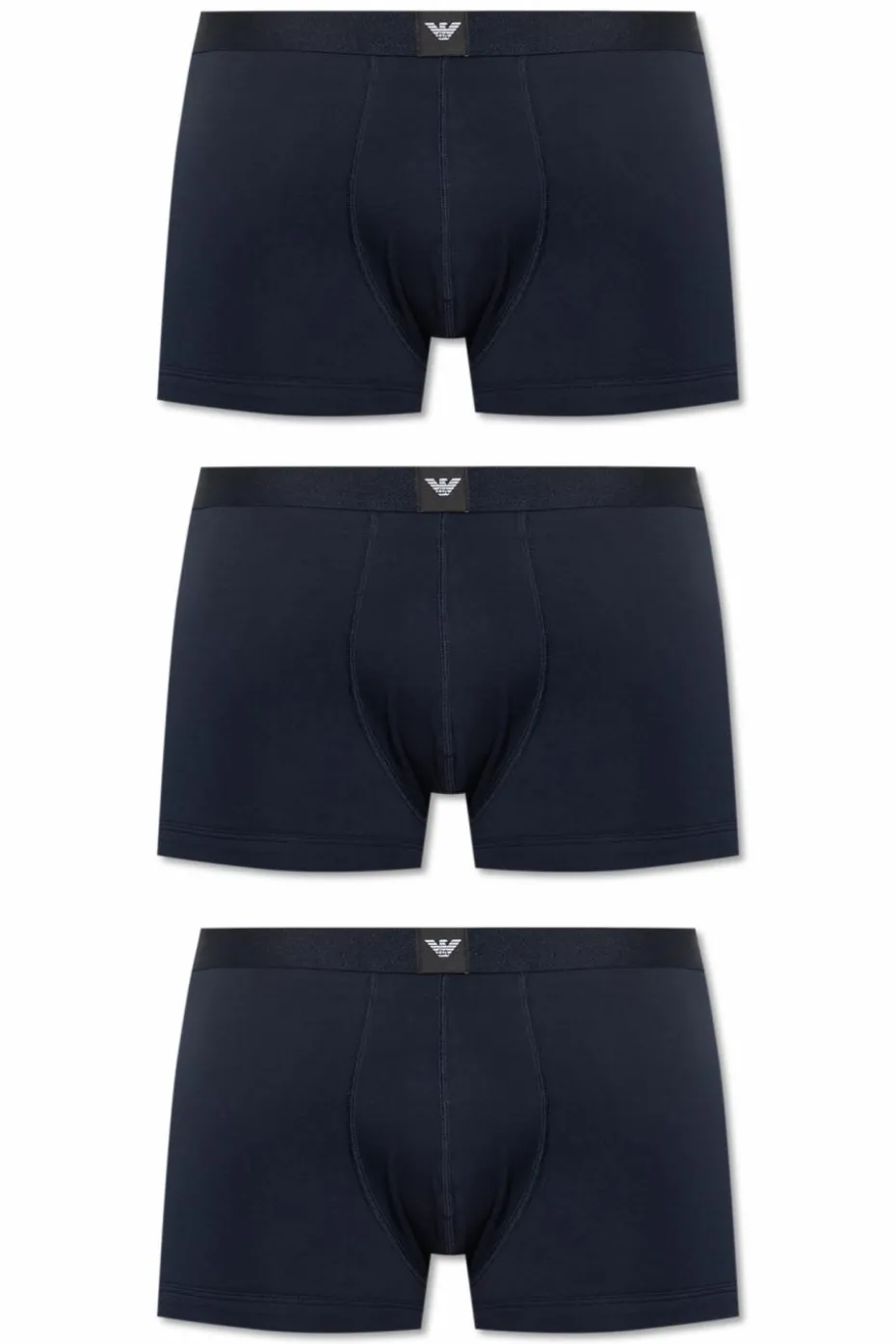 Emporio Armani GRANATOWY Trójpak bokserek