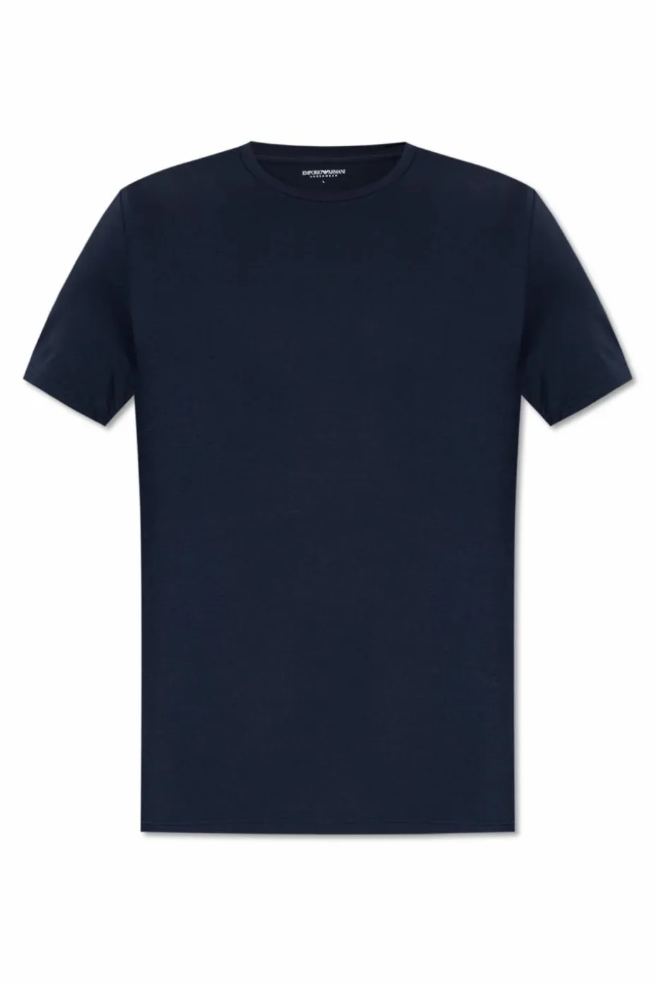 Emporio Armani GRANATOWY T-shirt bieliźniany