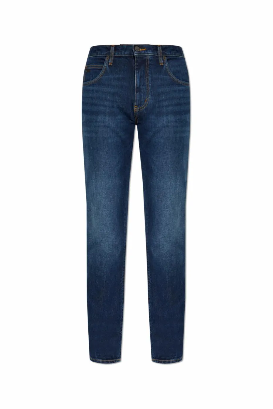 Emporio Armani GRANATOWY Jeansy typu `Regular Fit`