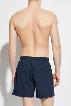 Emporio Armani GRANATOWY Szorty kąpielowe