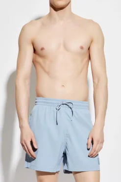 Emporio Armani jasnoniebieski Szorty kąpielowe