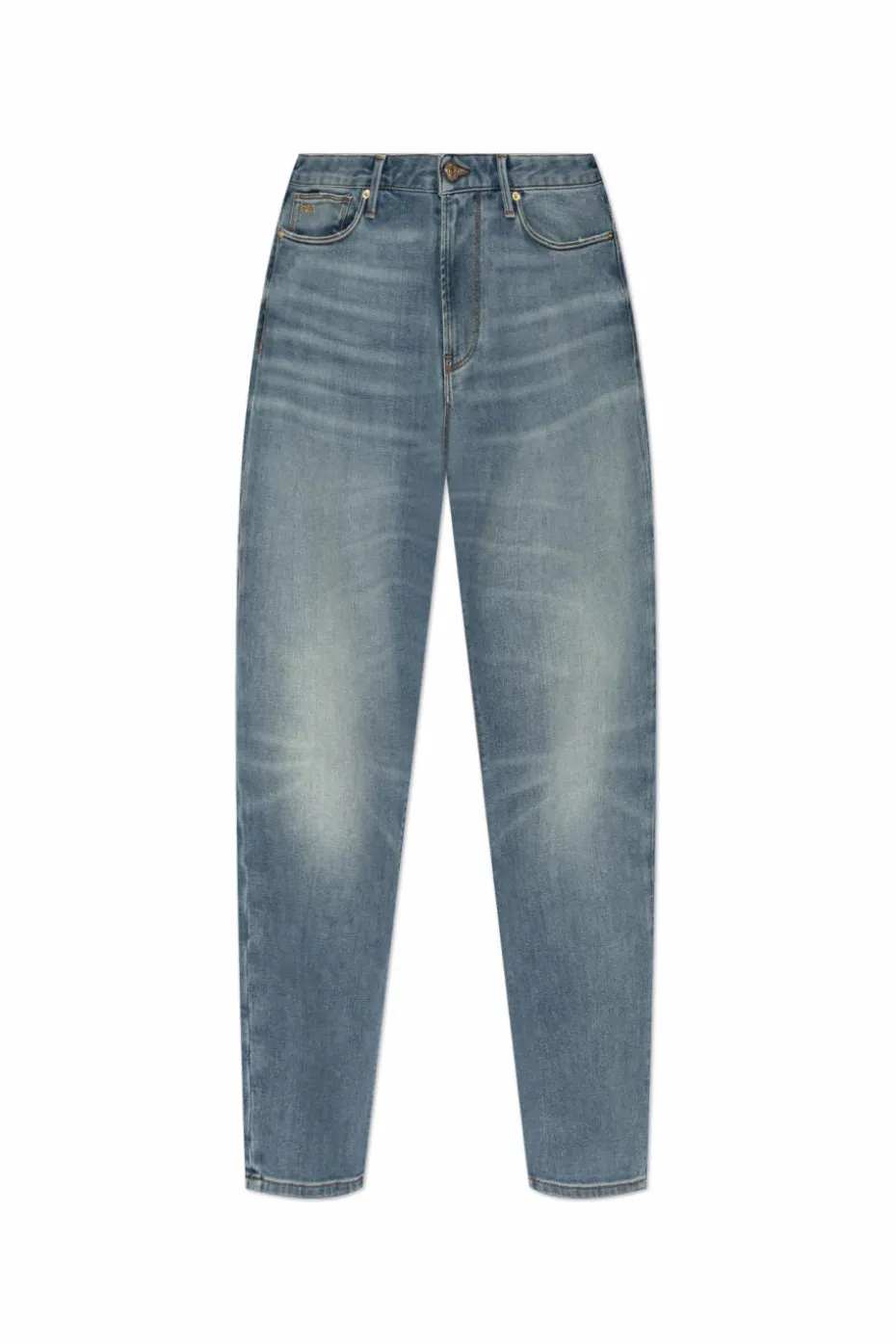 Emporio Armani NIEBIESKI Jeansy z efektem `vintage`