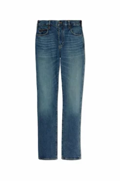 Emporio Armani NIEBIESKI Jeansy ze zwężanymi nogawkami