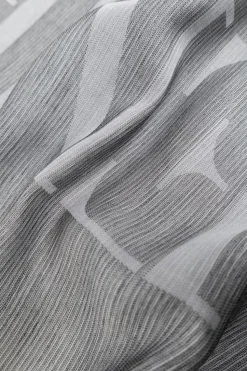 Emporio Armani SZARY Szal z logo