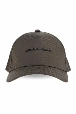 Emporio Armani ZIELONY Czapka z daszkiem