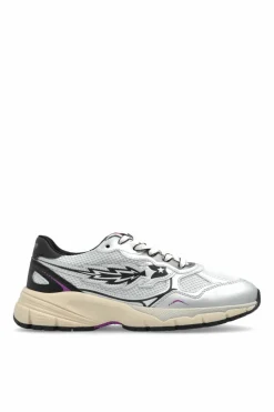 Enterprise Japan SREBRNY Buty sportowe ‘Run Rocket Low’