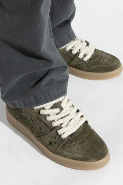 Enterprise Japan ZIELONY Buty sportowe ‘Egg Rocket Low’