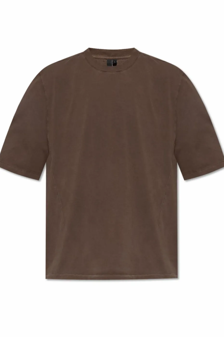 ENTIRE STUDIOS BRĄZOWY Bawełniany t-shirt