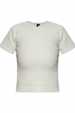 ENTIRE STUDIOS SZARY T-shirt `Micro Waffle`