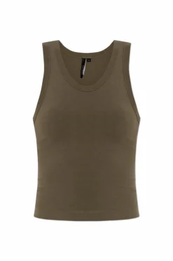 ENTIRE STUDIOS ZIELONY Top `Cropped`