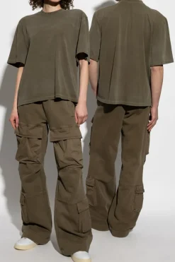 ENTIRE STUDIOS ZIELONY T-shirt `Dart`