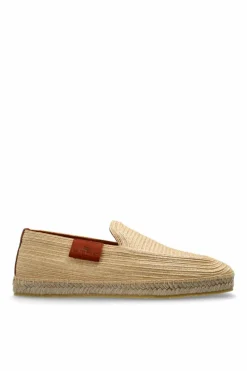 Etro beżowy Espadryle z logo