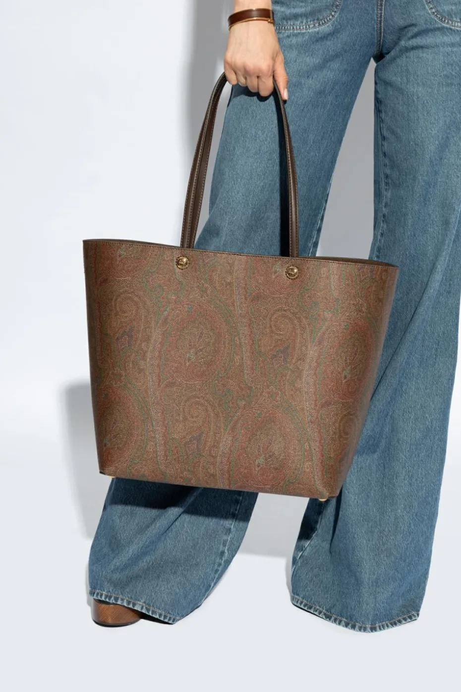 Etro BRĄZOWY Torba typu `shopper`