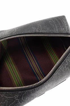Etro CZARNY Kosmetyczka z wyszytym logo