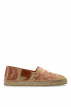 Etro CZERWONY Espadryle z logo