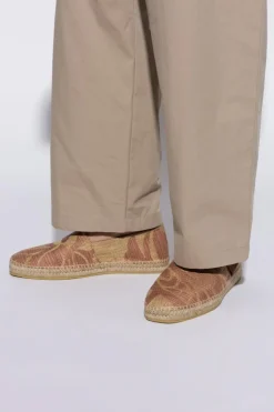 Etro CZERWONY Espadryle z logo