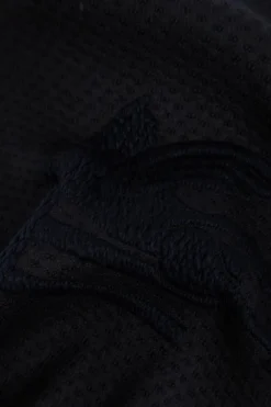 Etro GRANATOWY Szal z logo