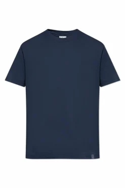 Etro GRANATOWY T-shirt z okrągłym dekoltem