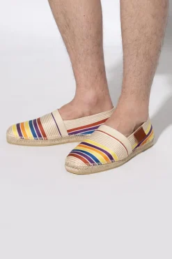 Etro MULTIKOLOR Espadryle ze wzorem w pasy