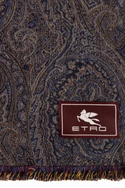 Etro MULTIKOLOR Szal z dekoracyjnym wzorem