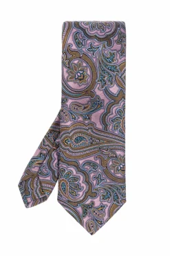 Etro MULTIKOLOR Wzorzysty krawat