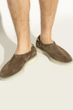 Fear Of God BRĄZOWY Skórzane buty