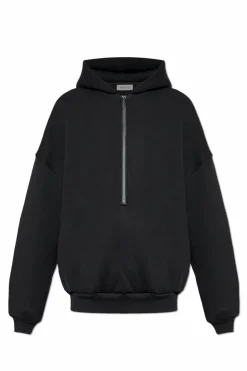 Fear Of God CZARNY Bluza z kapturem