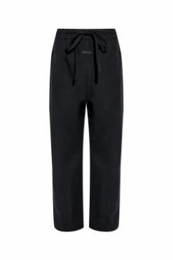 Fear Of God CZARNY Spodnie z logo