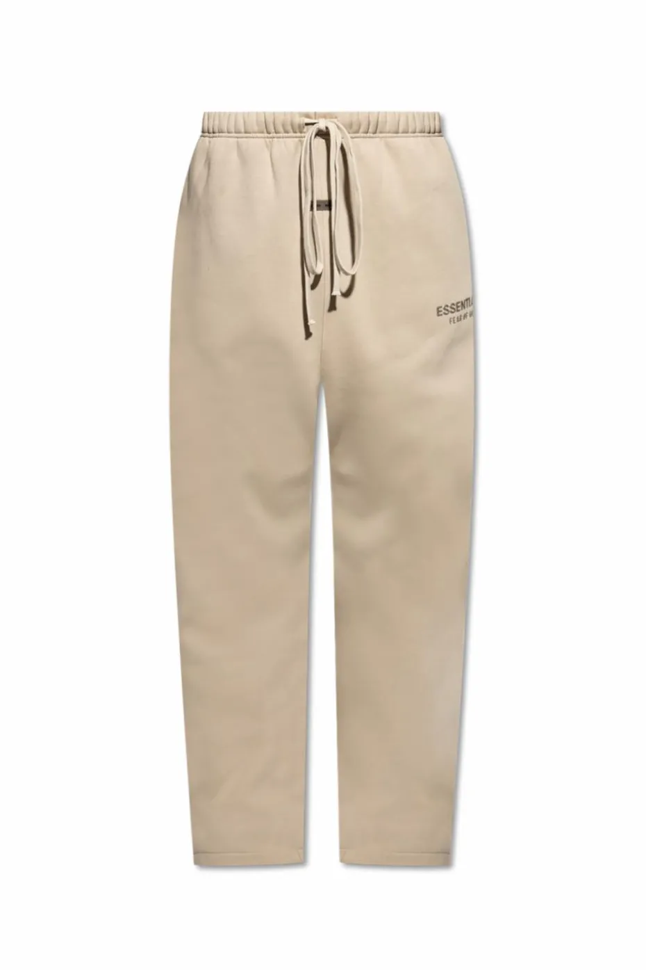 Fear Of God Essentials beżowy Dresowe spodnie