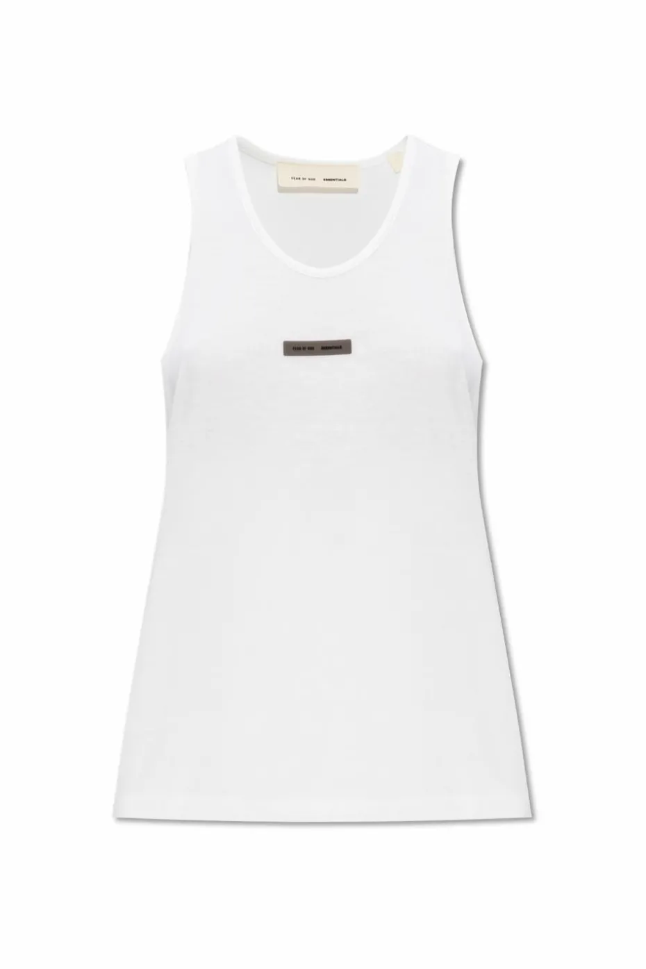 Fear Of God Essentials BIAŁY Dzianinowy top