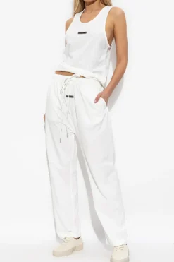 Fear Of God Essentials BIAŁY Dzianinowy top