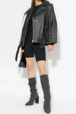 Fear Of God Essentials CZARNY Szorty z logo