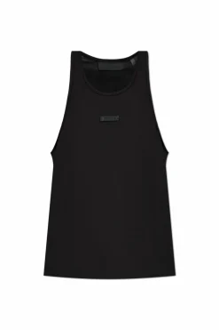 Fear Of God Essentials CZARNY Top z logo