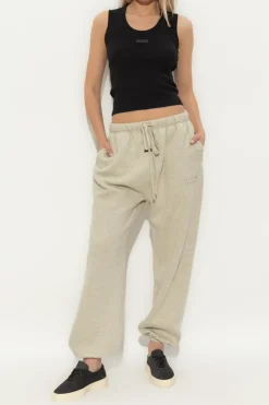 Fear Of God Essentials CZARNY Dzianinowy top