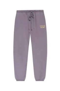 Fear Of God Essentials FIOLETOWY Spodnie dresowe