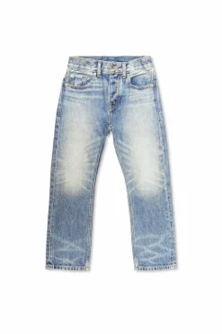 Fear Of God Essentials Kids NIEBIESKI Jeansy z prostymi nogawkami