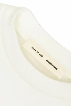 Fear Of God Essentials Kids BIAŁY T-shirt z logo