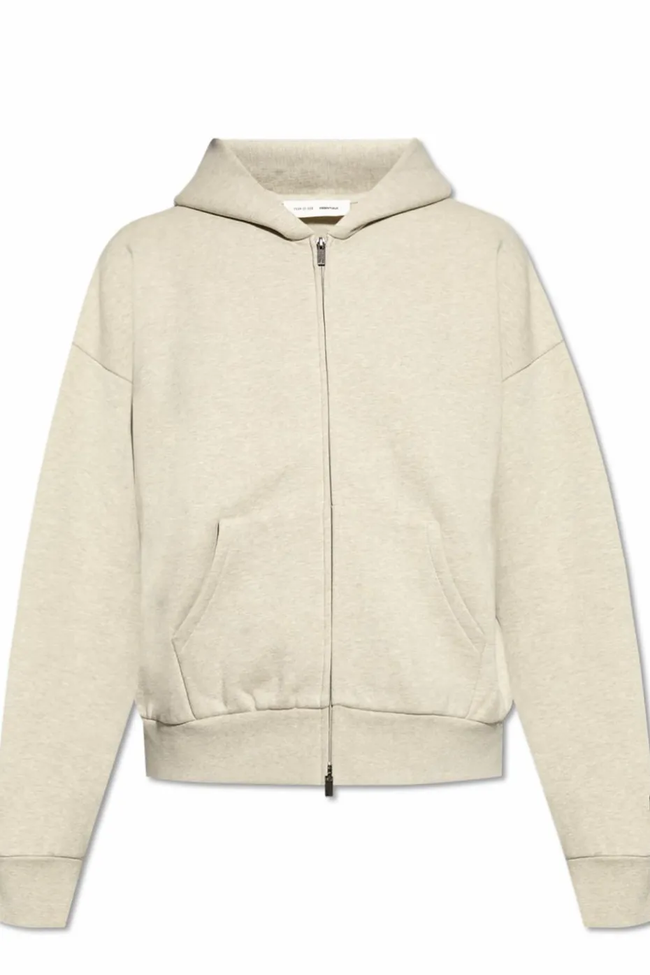 Fear Of God Essentials kremowy Bluza z logo