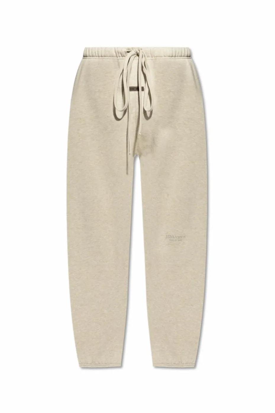 Fear Of God Essentials kremowy Dresowe spodnie