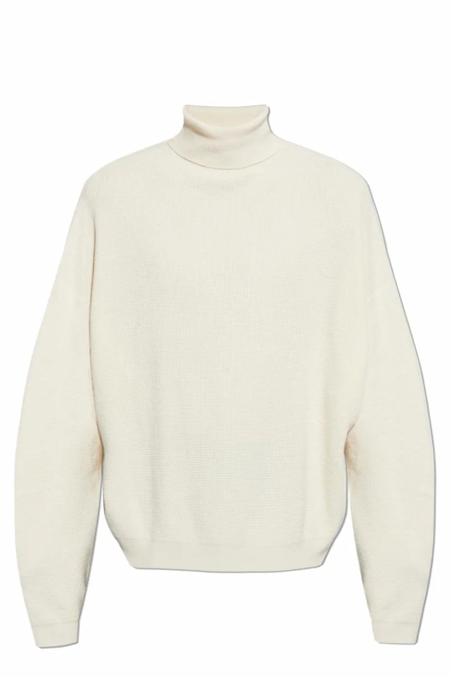 Fear Of God Essentials kremowy Prążkowany golf